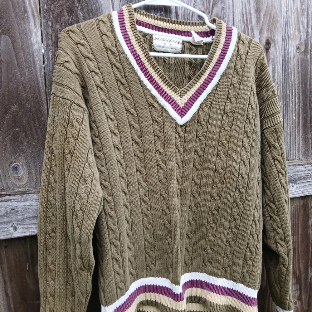 Vintage Woods & Gray Sweater - Picture 4 of 14